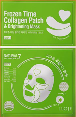 ILOJE FROZEN TIME COLLAGEN PATCH & MASK (1pc) - Brightening