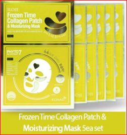 ILOJE FROZEN TIME COLLAGEN PATCH & MASK (5pcs) - Moisturizing