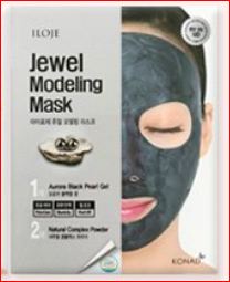 ILOJE Jewel Modeling Mask (5pcs) - Black Pearl