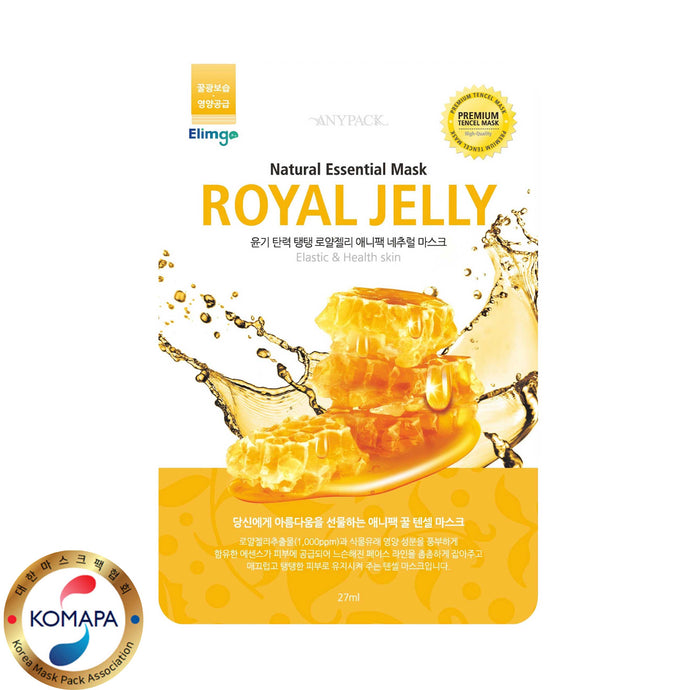 Anypack Natural Essential Mask - Royal Jelly 1pc