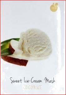 Sweet Ice-Cream Mask - Coconut (1pc)