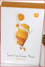 Sweet Ice-Cream Mask - Orange (10pcs)