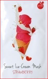 Sweet Ice-Cream Mask - Strawberry (1pc)