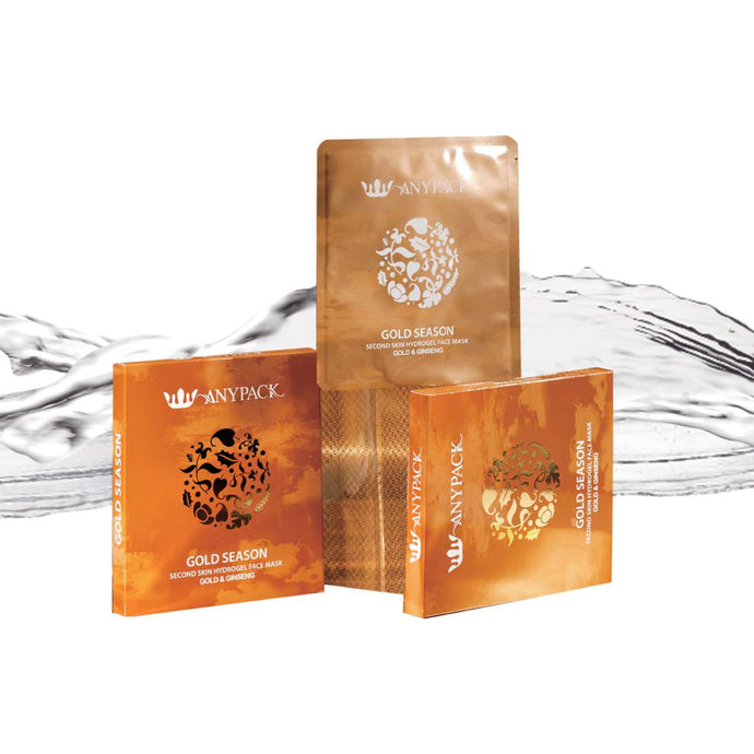 Anypack Gold Season Second Skin Hydrogel Mask - 1pc